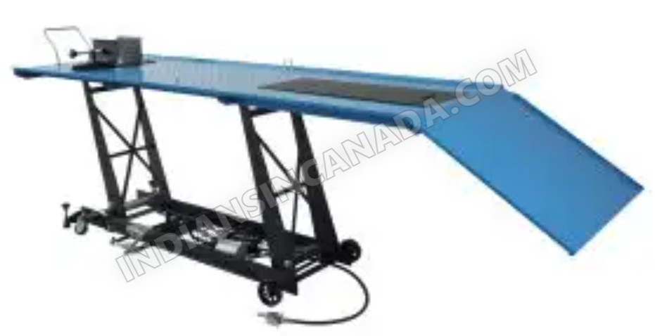 NEW 1,000 lb Air Motorcycle & ATV Scissor Lift – Hydraulic Lift Table