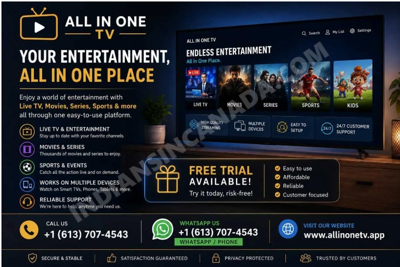 All-in-One TV Service | 4K Entertainment | Fast Setup & Support