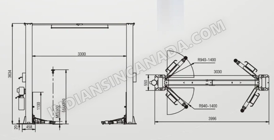 Brand New 10,000 lb & 12,000 lb 2-Post Car Lifts – In Stock & Ready for Delivery