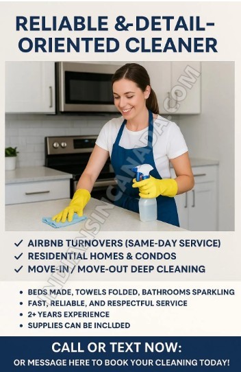 ๐งน Professional Airbnb Cleaning Services in Toronto