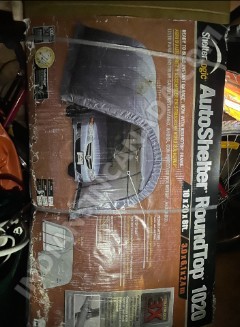 New 10' × 20' × 8' Waterproof Auto Shelter – Still in Box