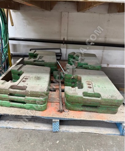 John Deere Tractor Weights – 12 Available – $150 Each OBO