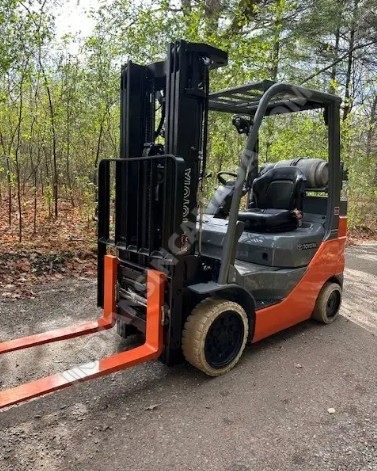 2020 Toyota 8FGCU25 Propane Forklift – 5,000 lb Capacity – Fully Refurbished