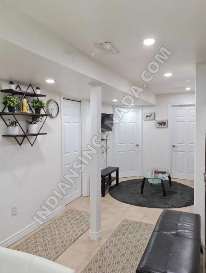Furnished 2-Bedroom Basement Apartment for Rent in Mississauga