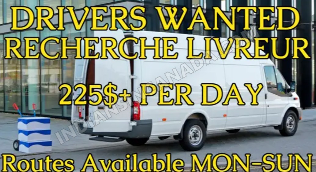 PACKAGE & PARCEL DELIVERY DRIVERS WANTED – MONTREAL