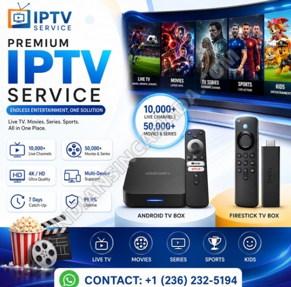 4K IPTV Service Available