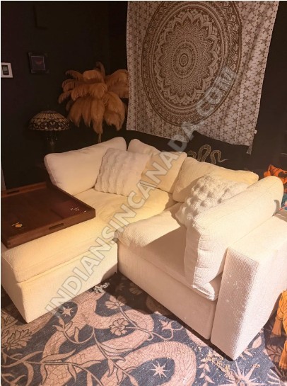 White XL Ciello Cozey Cloud Modular Sectional Sofa – Like New
