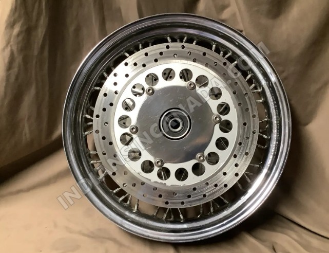 2006 Yamaha XVS1100 V-Star 1100 Front Spoke Wheel – Brake Rotors & New Bearings