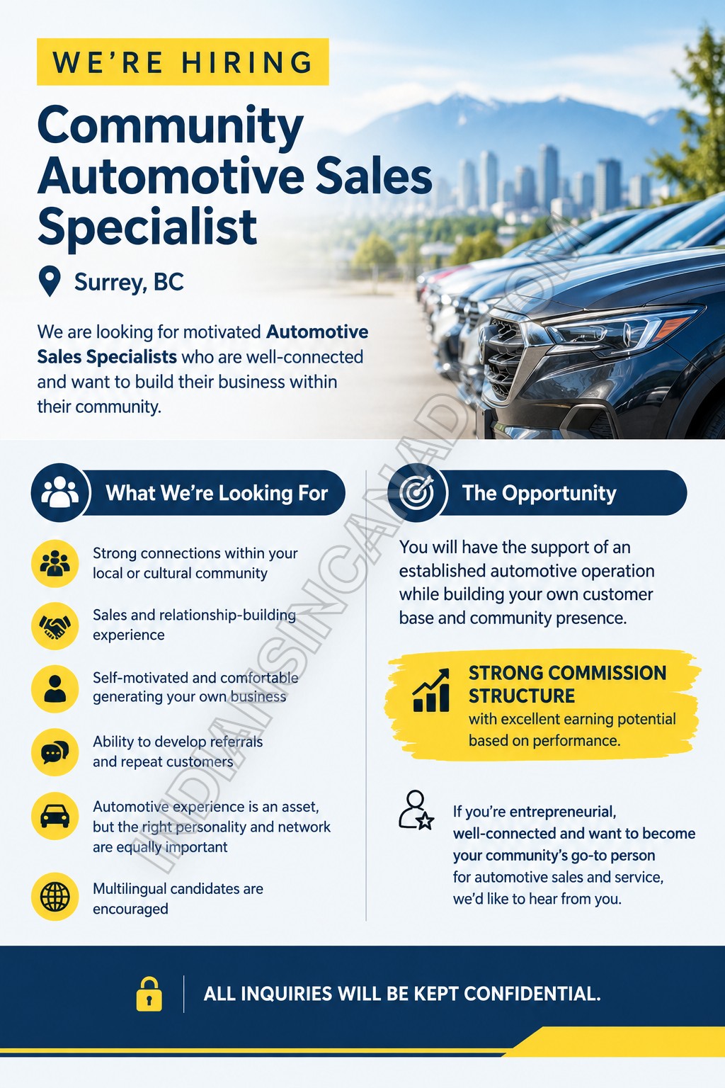 Community Automotive Sales Specialist